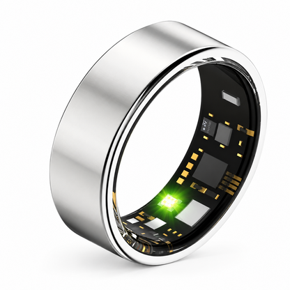 Smart ring tracking sleep heart rate and blood oxygen