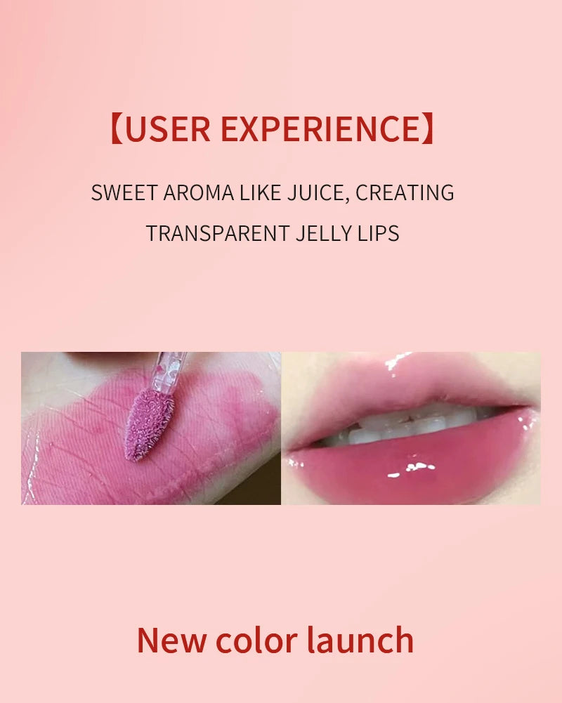 Hydrating Lip Gloss with Glassy Water Shine for Plump Lips