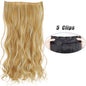 Wavy Clip In Hair Extensions Five Clip Set for Fuller Waves