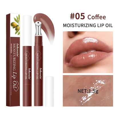 Lip Glosses Long Lasting Lipsticks Makeup Transparent Lip Gloss Care of the Lips Cosmetics Tint Oil Plumping Moisturizing Care