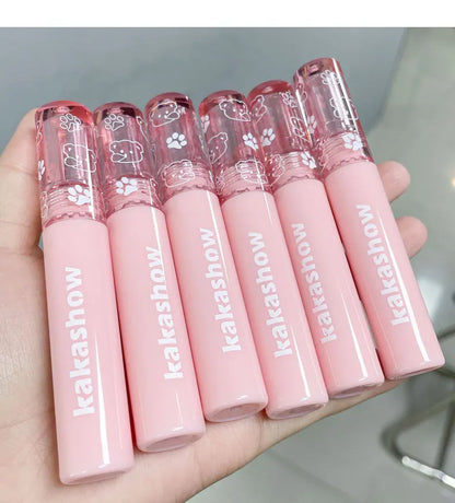 Hydrating Lip Gloss Long Lasting Translucent Red Brown Tint