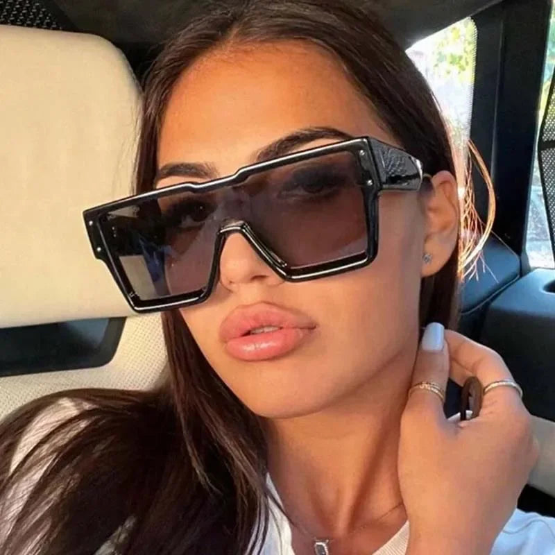 Sunglasses oversized square gradient lenses women jewelry and accessories
