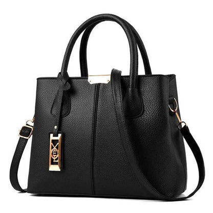 Luxury Spacious Designer Leather Handbag