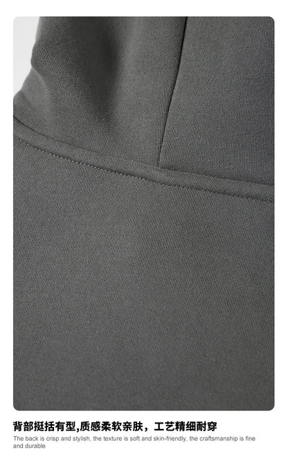 Unisex Fleece Hoodie with sleepy eye mask for travel