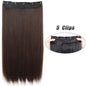 Wavy Clip In Hair Extensions Five Clip Set for Fuller Waves