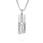 Women’s Diffuser Necklace Stainless Steel Bottle Oil Storage