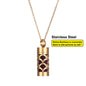 Women’s Stainless Steel Aromatherapy Diffuser Necklace For Essential Oils
