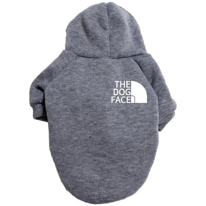 Designer Dog Clothes Hoodies The Dog Face Wind Coat Warm for Small Large Dogs Jacket Sweatshirt French Bulldog Jacket Clothing