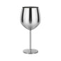 500ml Stainless Steel Wine Glass Goblet Sets Durable Metal Cup for Red Wine Champagne Bar Party Kitchen Goblets Drinking Utensils