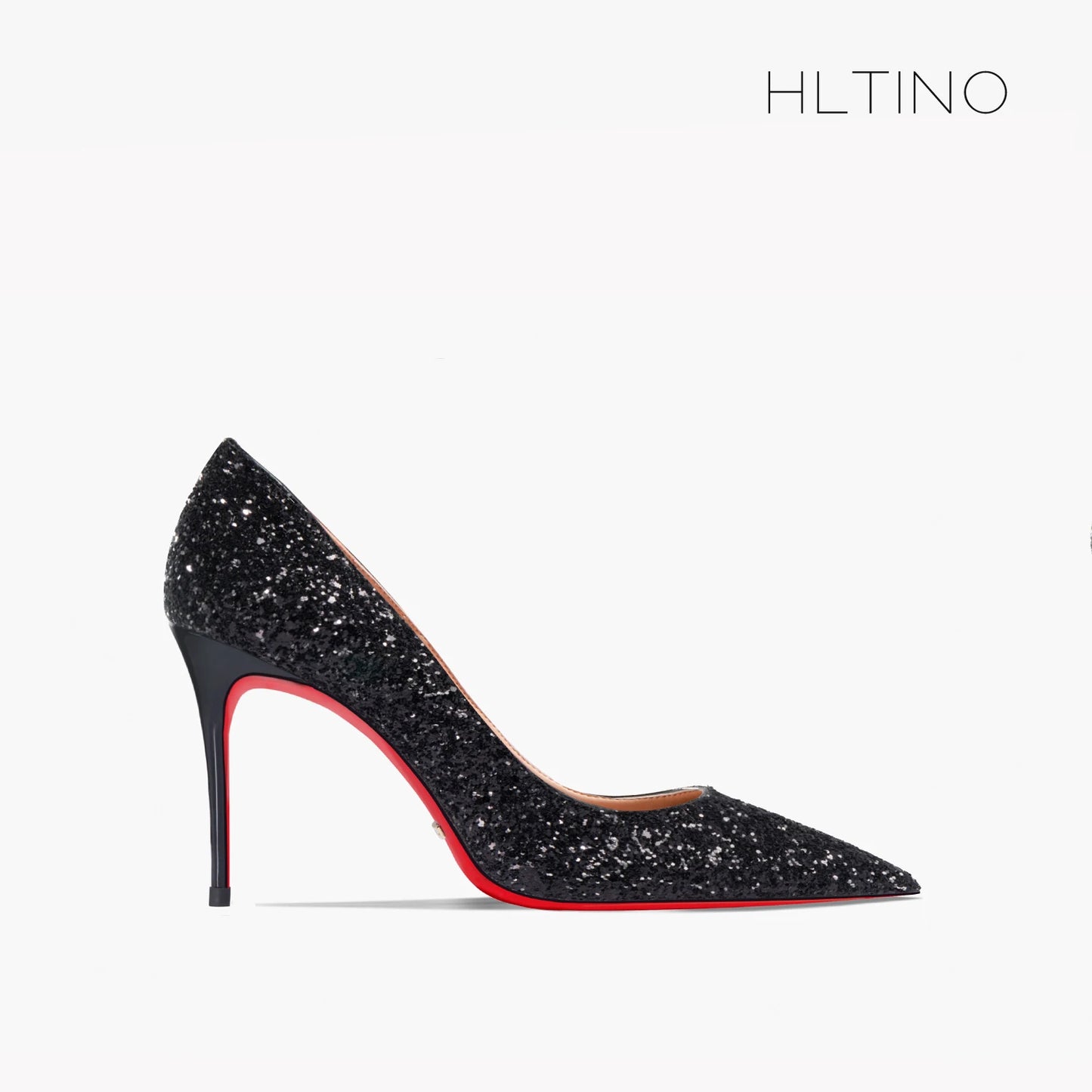 Couture Luxury Red Bottom Glitter Heels | Merch Gone Viral.