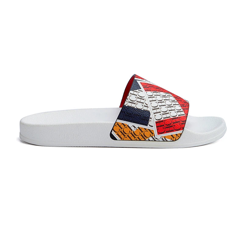 Soft Women Beach Slippers With Letter Print Design For All Day Wear And Resort Style