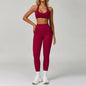 2-3PCS Yoga Suit Women Tracksuit Sports Bra High Waist Leggings Shorts Outfit Gym Set Fitness Push Up FITNESS REVOLUTION