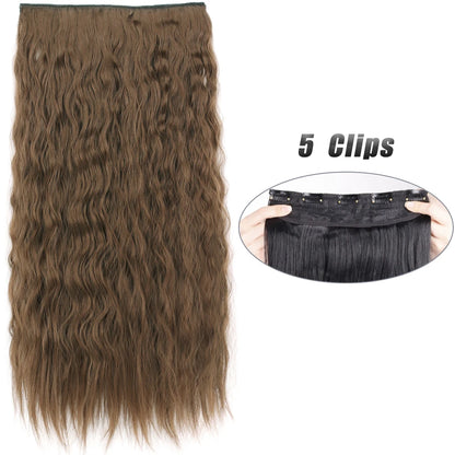Voluminous Clip-In Hair Extensions 80cm For Fuller Long Hair Look