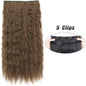 Voluminous Clip-In Hair Extensions 80cm For Fuller Long Hair Look