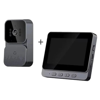 Wireless video doorbell camera with two-way audio