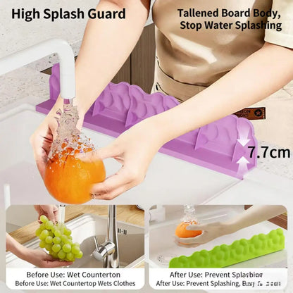 Silicone Sink Stopper Strip Splash Guard