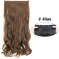 Voluminous Clip-In Hair Extensions 80cm For Fuller Long Hair Look