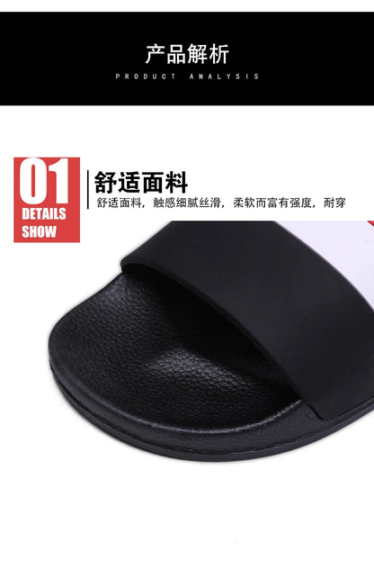 Non-Slip Slippers for Men and Women with Cushioned Comfort Beach Ready
