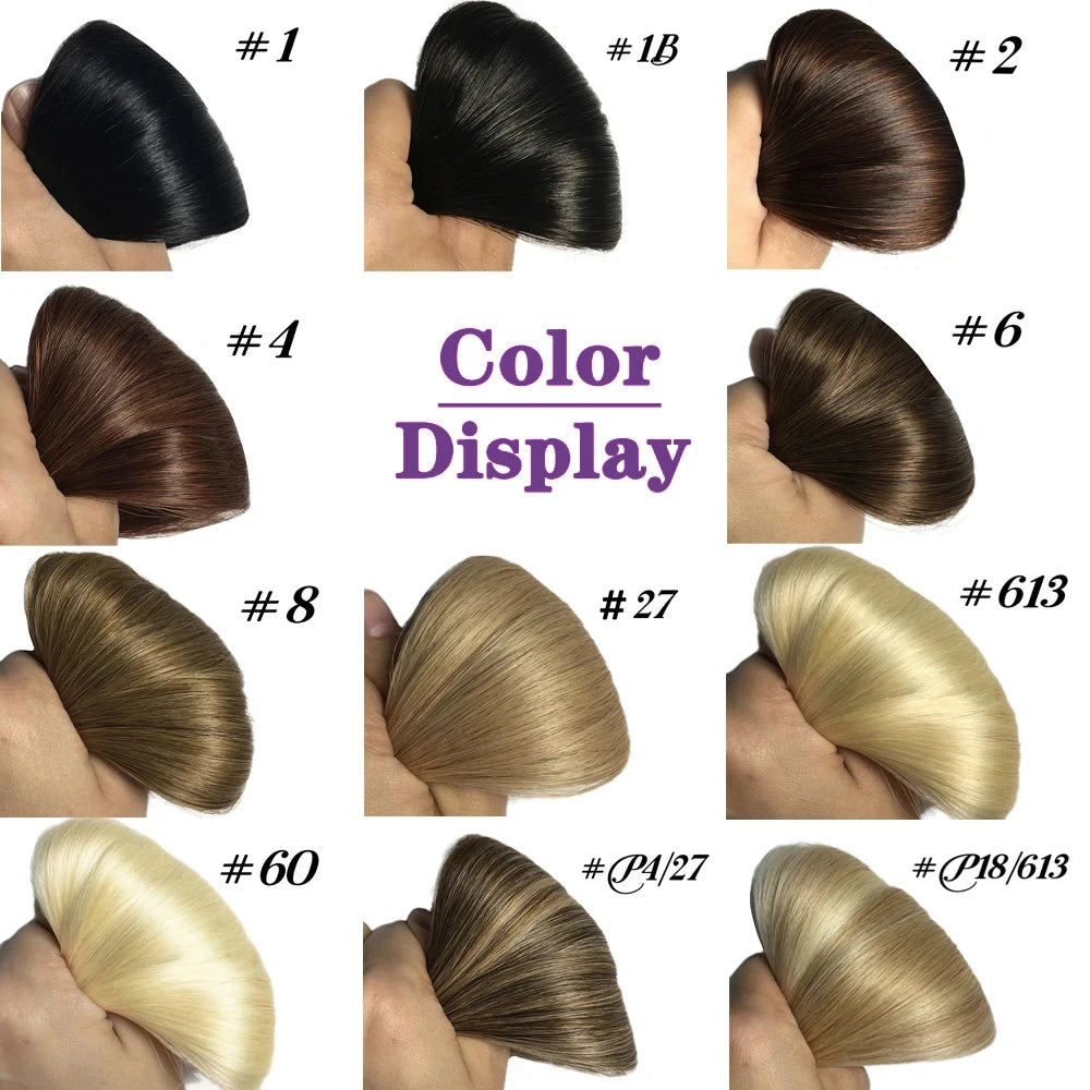 Straight Hair Extensions with Tape In Remy Hair Skin Weft