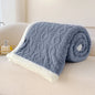 Double Thickened Throw Blanket Pile Tapestry Winter Warm Bed Cover Sofa Blanket Multifuntional Blanket Super Soft Cozy Blankets