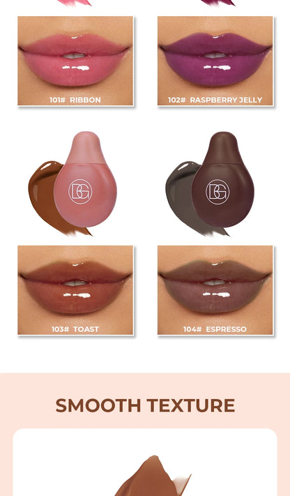 Buttery Creamy Lip Gloss – Long-Lasting Hydration, Mirror Shine, Ultra-Smooth Moisture
