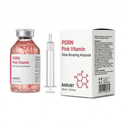 Korean Skincare Ampoule Kit Glow Formulated With Collagen Silk Peptide And PDRN For Deep Hydration And Radiant Skin