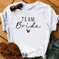 Women’s Luxe Team Bride Shirts - Bachelorette Party Bridesmaids Wedding Female Tops