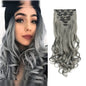 Lush Clip In Extensions 7 Piece Full Head 22 Inch Curly Wavy Hair
