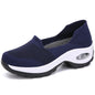 Shoes for Women Casual  2025 Anti Slip Outdoor Thick Sole Sloping Heel Breathable Casual Comfortable Sports Shoes Walking Shoes