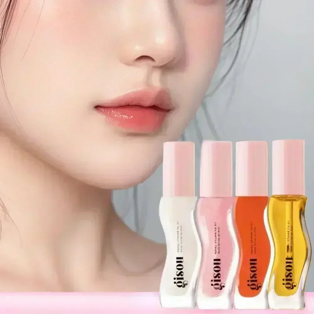 Hydrating Lip Balm with Honey Infused Exfoliating Lip Oil