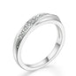 Engagement Wedding Rings For Women Promise Dainty Ring Fashion Jewellry Simple Rose Gold Color Zirconia Jewelry Female R314