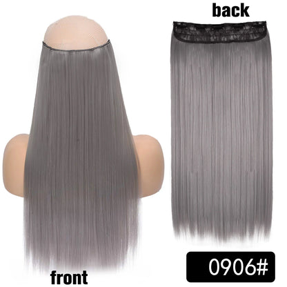 Long Clip In Hair Extensions for Length and Volume 22 Inch