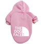 Designer Dog Clothes Hoodies The Dog Face Wind Coat Warm for Small Large Dogs Jacket Sweatshirt French Bulldog Jacket Clothing