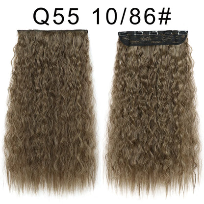 Long Clip In Hair Extensions for Length and Volume 22 Inch