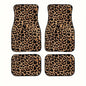 4Pcs Bohemian Car Floor Mats Rubber Back Heavy Duty Persian Carpet Car Decoration Dirty Resistant Car Floor Protector Rugs