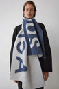 Warm Cashmere Scarf with Large Monogram for Everyday Ease and Style