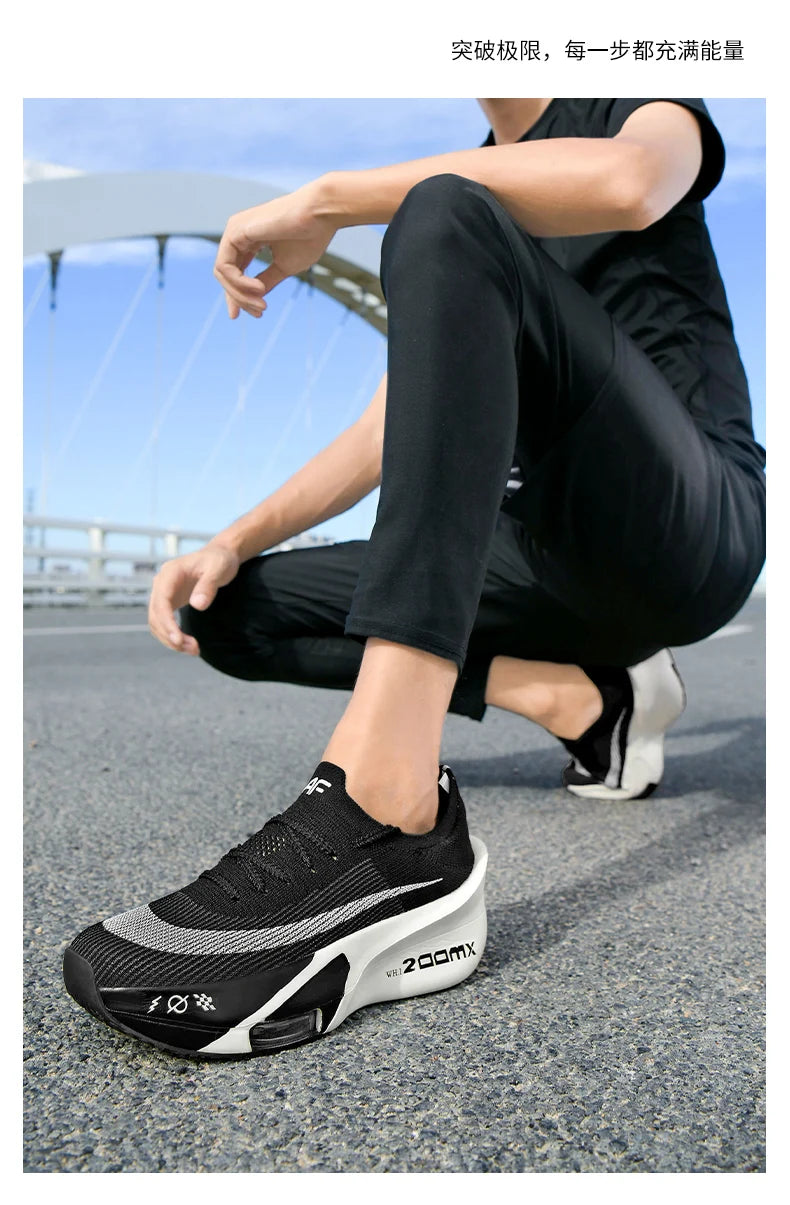 Breathable Air Cushion Running Shoes with Non Slip Traction