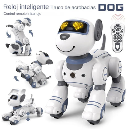 Intelligent Robot Dog - Remote Control Electronic Pet with Stunts for Kids