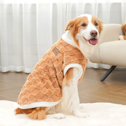 Warm Dog Sweater Pullover Design for Winter Walks and All Sizes