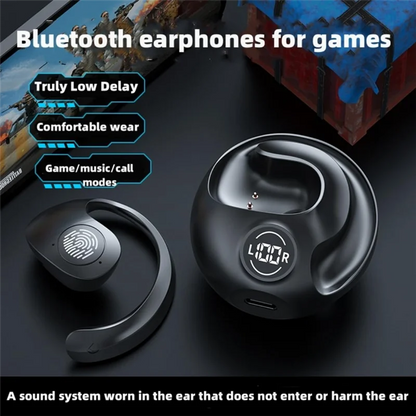 A48T Bluetooth Open Gaming Earphone IPX5 Waterproof Noise Canceling Sports Wireless Bluetooth Earphone For Android/IOS