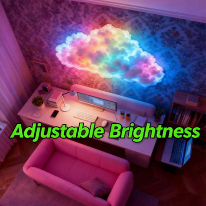 Cloud Shaped Led Ceiling Light with Color Changing Glow