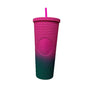2026 Luxury Diamond Cold Cup Tumbler with Straw | Double Wall Iced Coffee Cup | Starbucks-Style Reusable Cup