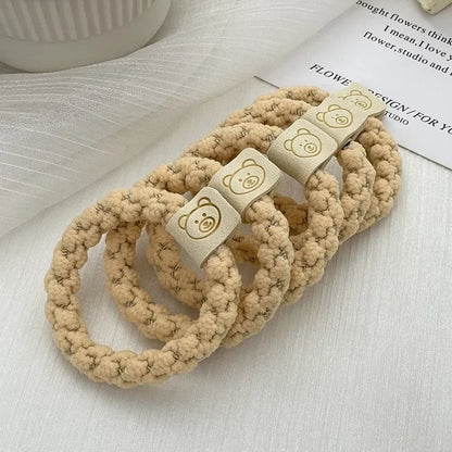 Elastic Hair Bands, High Stretch Durable Hair Ties, Trendy Rubber Bands, Fashionable Hair Accessories, Stylish Ponytail Holders