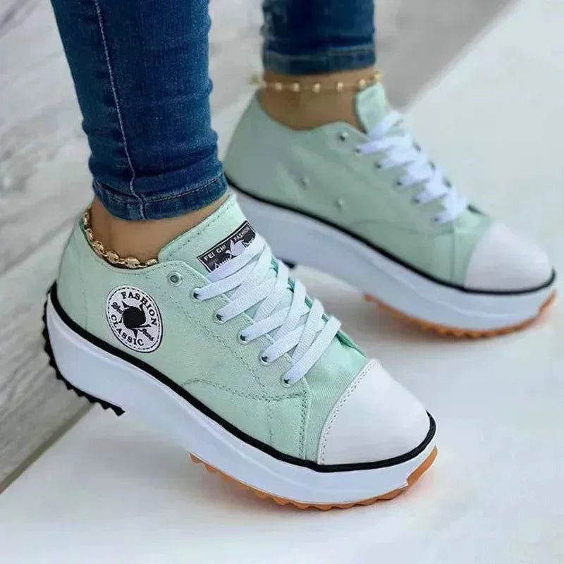 Cloud Canvas Sneakers with EVA Insole for All Day Cloud Comfort Daily
