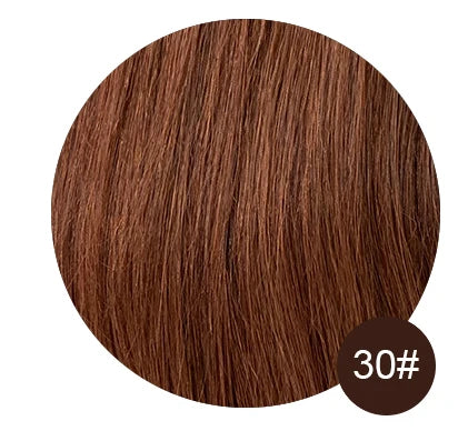 Clip In Hair Extensions 7 Pieces Human Hair 22inch #99J Burgundy Red For Bold & Vibrant Style
