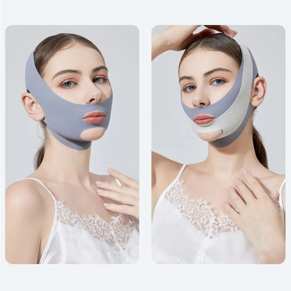 Breathable Adjustable Face Sculpting Sleep Mask With Jawline Lifting And V Line Shaping