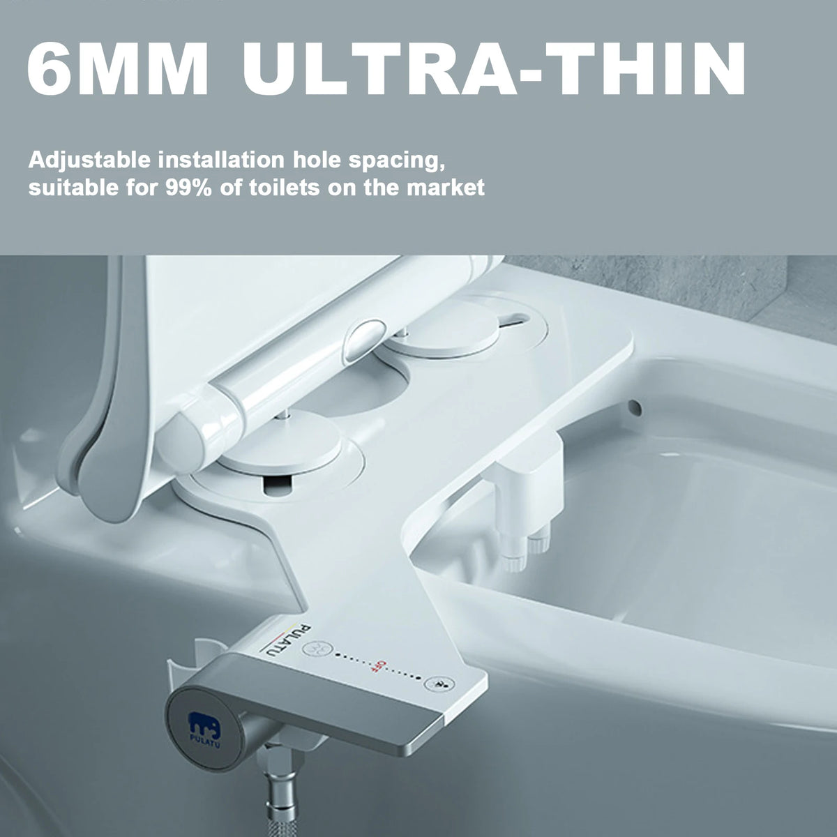 Bidet toilet attachment with sprayer