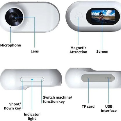 Pet collar camera with separate memory card options