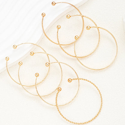 Women's bangle bracelet set for layered styling