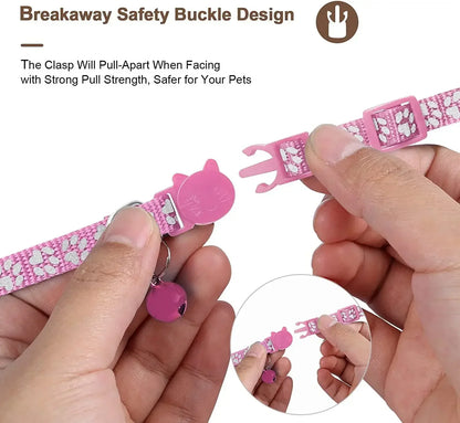 Reflective GPS Pet Tracker Collar With Breakaway Waterproof Housing